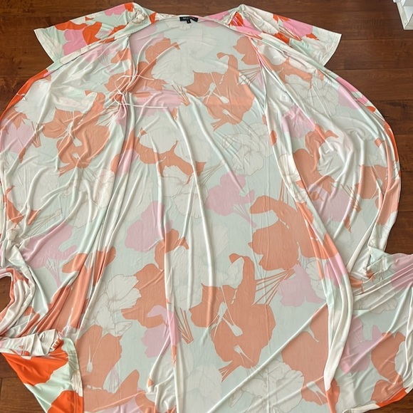 NWOT Ilse Jacobsen Green Lily Maxi Wrap Dress - Picture 11 of 13